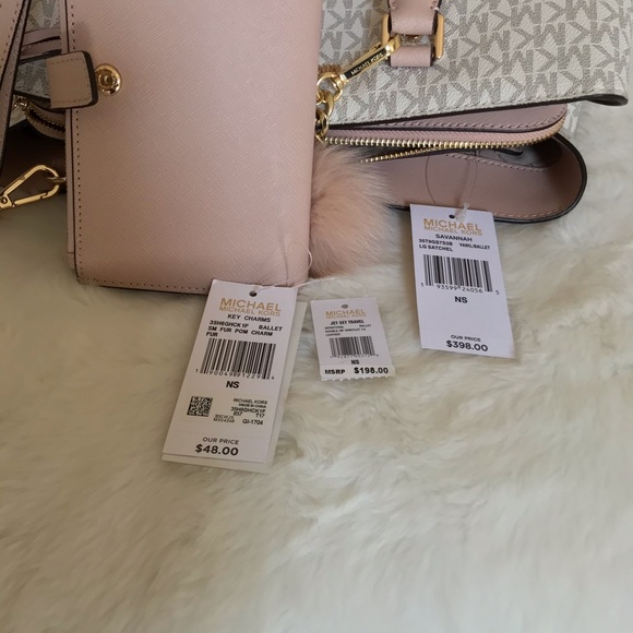 Michael Kors (3pcs) Savannah LG satchel - Picture 7 of 8